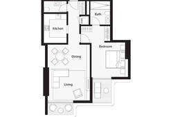 1 bedroom apartment
